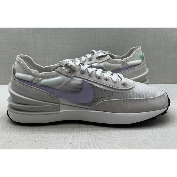 Nike Waffle One Women’s Size 11 White Lilac DC2533-101 New With Box - Picture 4 of 9